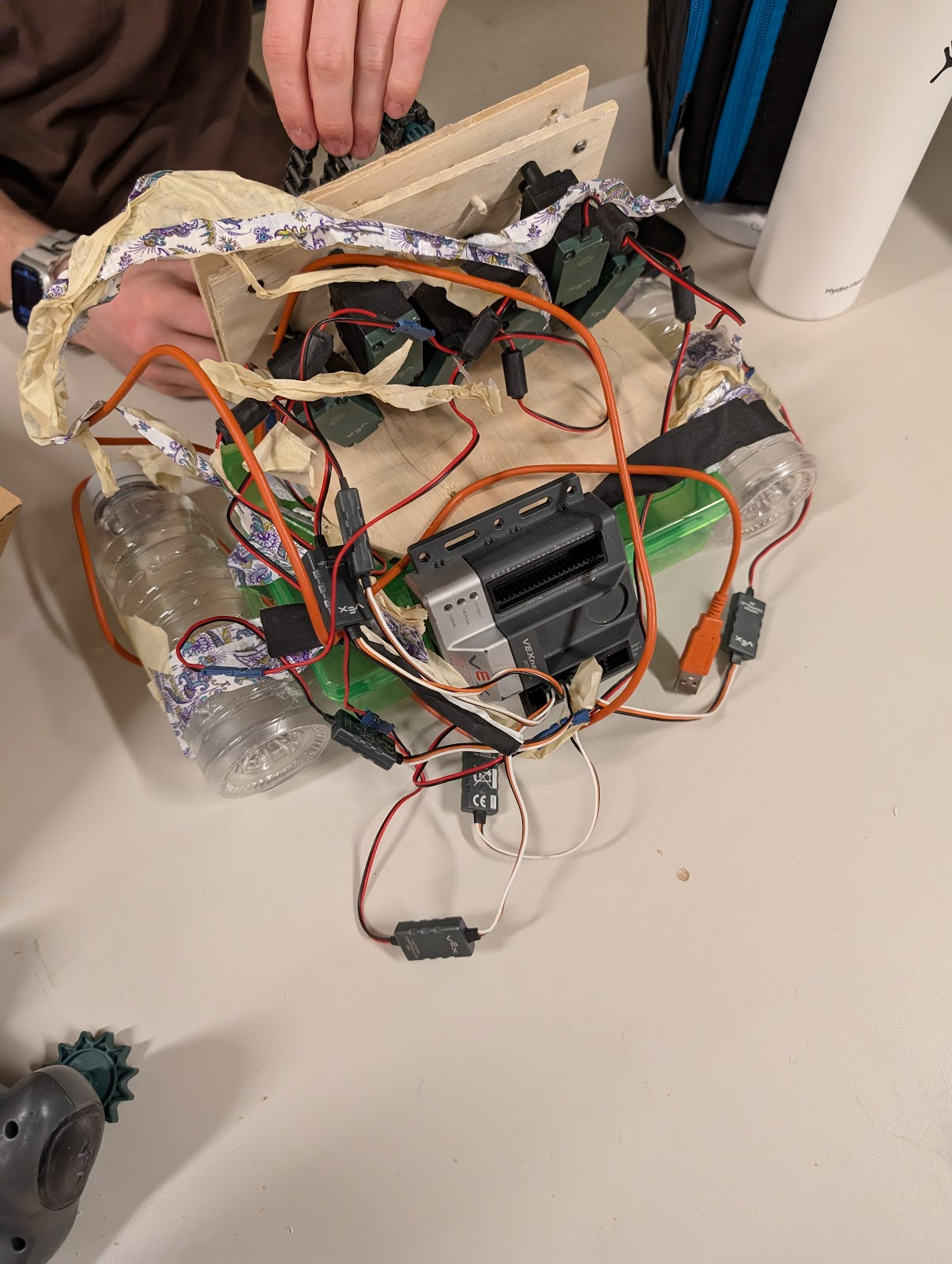 Chain drive close-up